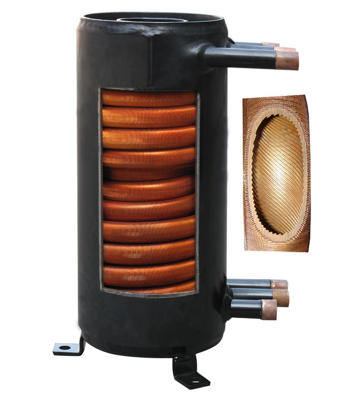 أنبوب النحاس T2 / TP2 في محول الحرارة GAH05-CMF مع سعة تبريد 10kw
