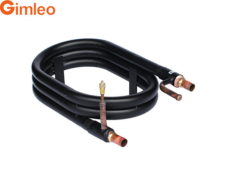 R407c نوع المبرد المبادل الحراري أنبوب U للتبريد الصناعي مع ضغط الجانبي للمياه 2.5Mpa