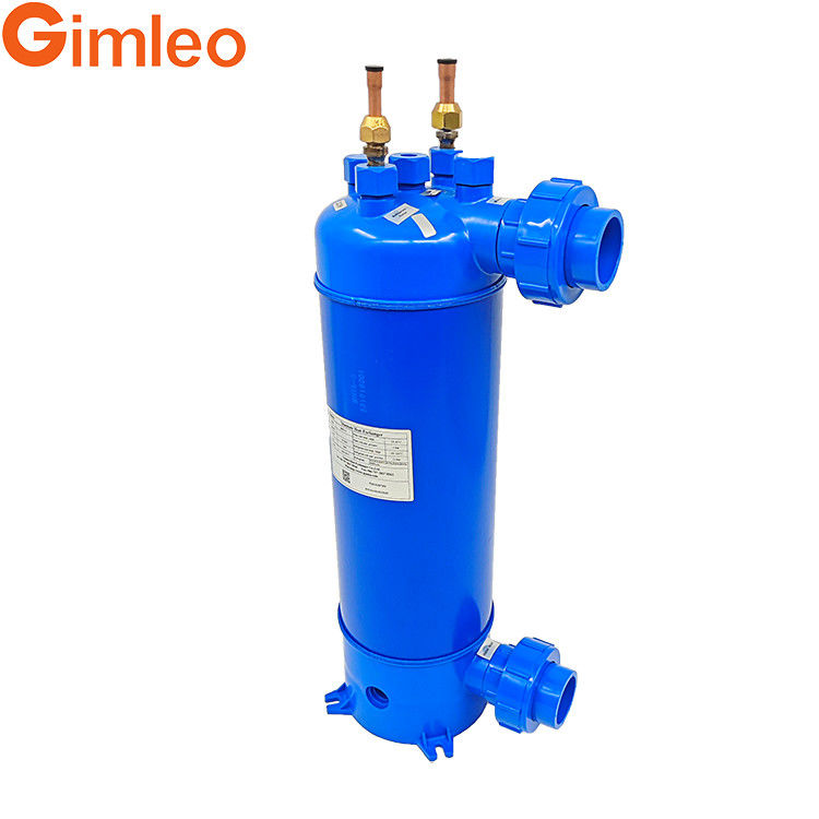 تحديث حمام Gimleo MHTA-5 مبادل الحرارة 330*240*650mm 7.5m3/H تدفق المياه المياه البحرية مبادل الحرارة لتحديث المسبح