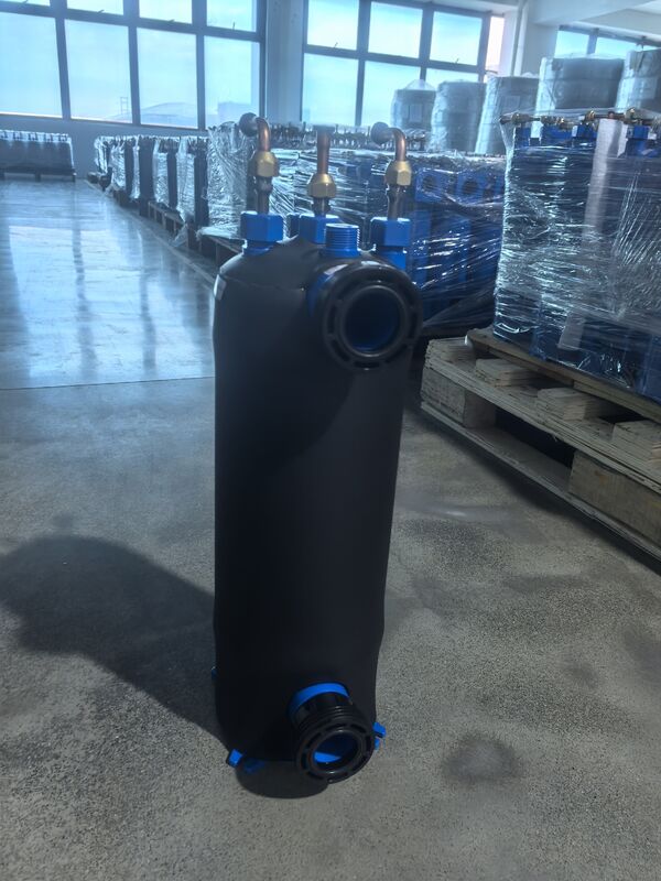 درجة حرارة المخرج 7 درجة مئوية مبرد مبادل حراري ETA-1 تصميم مضغوط وصلة مياه 2 بوصة معدات تبريد هندسية للصناعة