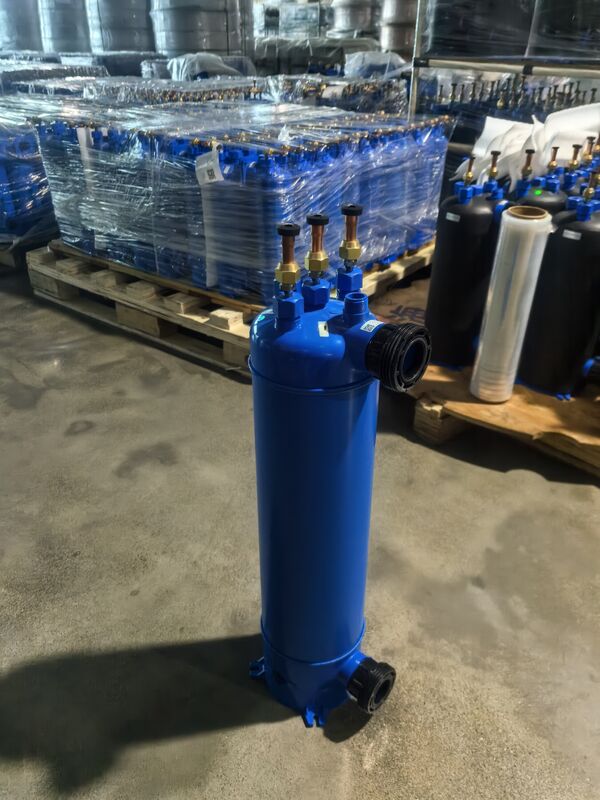 أنبوب في قذيفة البول السكني المبادل الحراري MHTA-2 التثبيت الأفقي أو الرأسي يضمن سهولة الإعداد والصيانة