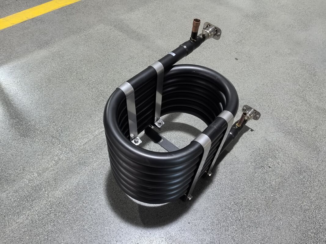 محول حرارة محوري قابل للتخصيص من الفولاذ المقاوم للصدأ سمك الصفيحة 4 ملم توفر حلول دائمة وتبادل حرارية