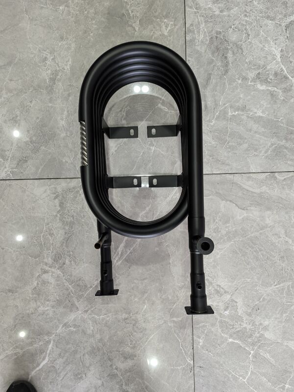 ضغط الجانب المائي 1.0Mpa مقايض حرارة محوري مصمم للضغط الجانبي للمبرد 4.2Mpa ونطاق درجة حرارة العمل 0C إلى 150C