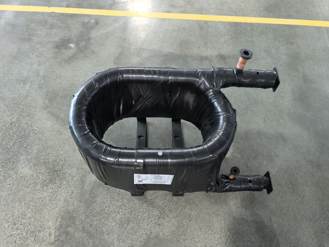 ضغط العمل الأقصى 5.0MPa مقايض الحرارة المحوري عرض 140 مم توفير منع فعال من التجمد لإدارة الحرارة