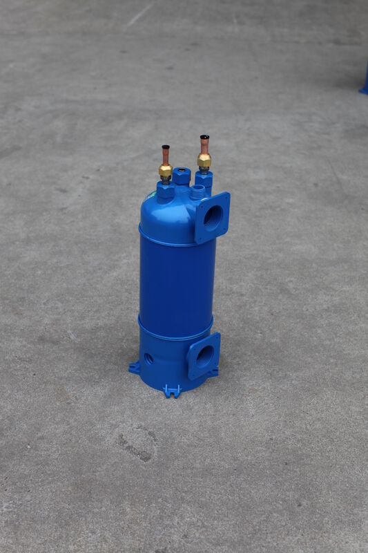 متطلبات مخصصة أو حسب الرسومات مبادل الحرارة التيتانيوم نطاق درجة الحرارة التشغيلية من صفر إلى أربعين درجة مئوية طويلة الأمد