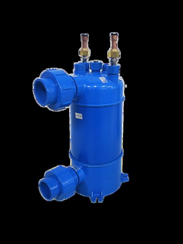 التيتانيوم النقي والفولاذ الكربوني متبادل حرارة التيتانيوم CIP متوافق مع خيارات النظام الفردي / المزدوج / الثلاثي