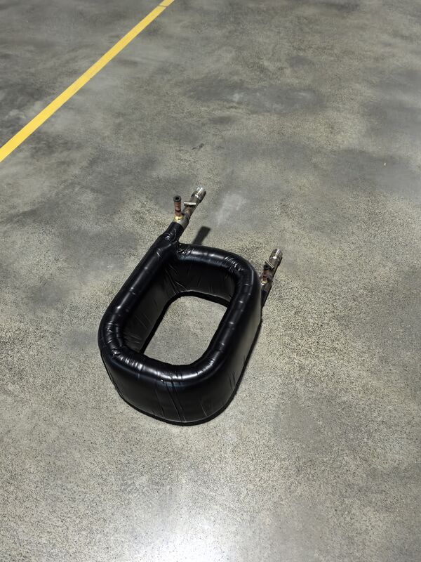 مبادل حراري محوري بضغط جانب الماء 1.0 ميجا باسكال مع مخرج مبرد قابل للتخصيص للأنظمة التجارية