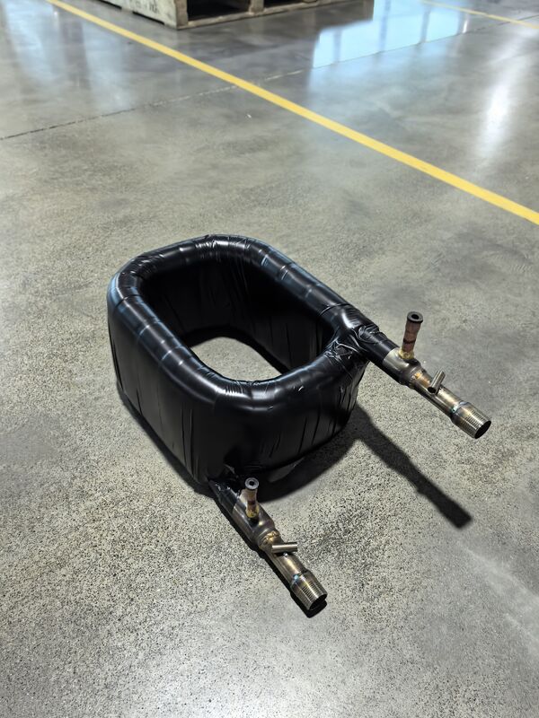 مبادل حراري متحد المحور بمخرج مبرد 9.52 مم وضغط جانب الماء 1.0 ميجا باسكال وبناء متين للتشغيل طويل الأمد