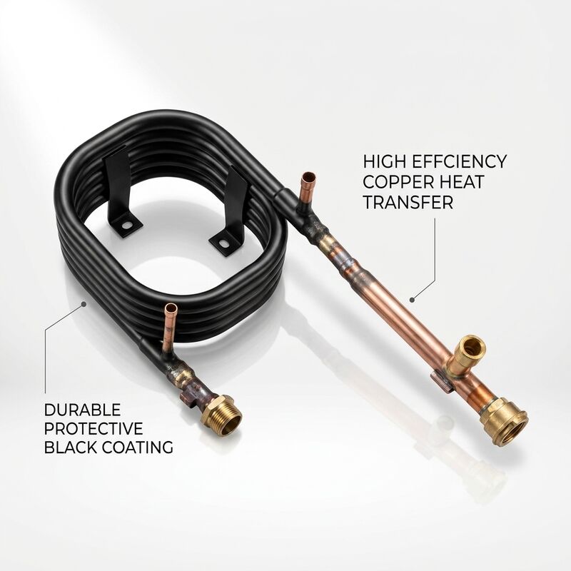 مبادلة حرارة متكافئة مخصصة HVAC 4.2MPa جانب التبريد 1.0MPa جانب الماء تبخر مكثف ذو صيانة منخفضة