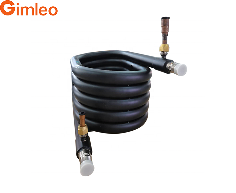 GY0135C مبادلة حرارة ضيقة ذات كفاءة عالية للأنابيب في الأنابيب لتطبيقات HVAC والتبريد الصناعية مضخات الحرارة
