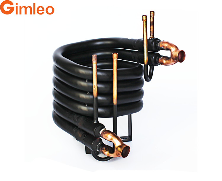 GY0135C مبادلة حرارة ضيقة ذات كفاءة عالية للأنابيب في الأنابيب لتطبيقات HVAC والتبريد الصناعية مضخات الحرارة