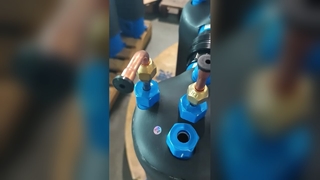الحل الصناعي لمبادل حراري من التيتانيوم GIMLEO MHTA