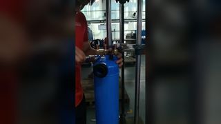أنبوب فعال في مبادل حراري أنبوبي للتبريد الصناعي