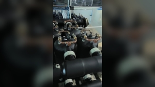مبادل حراري لمضخة حرارية لحمام السباحة التجاري عالي السعة 07